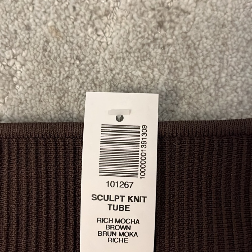 Sculpt Knit Tube Dress from Aritizia in “Rich Mocha Brown”, Size S/P - Picture 2 of 4